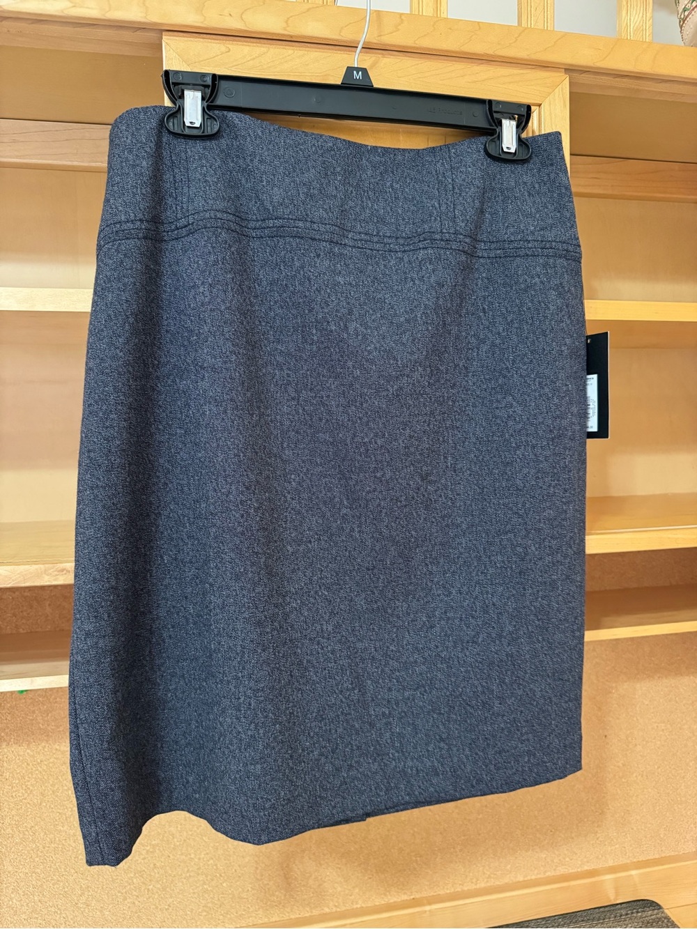 DRAMATIC PRICE DROP: NWT, Apt. 9 fully-lined, soft Charcoal GRAY Pencil Skirt,12